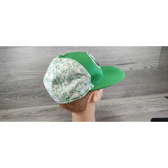 Get A Life Super Mario Bros Nintendo Hat Cap Green Adult Fitted Small/Medium - Picture 5 of 10